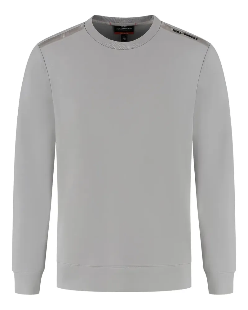 Parajumpers logo-tape crew-neck sweatshirt - Grau Grau