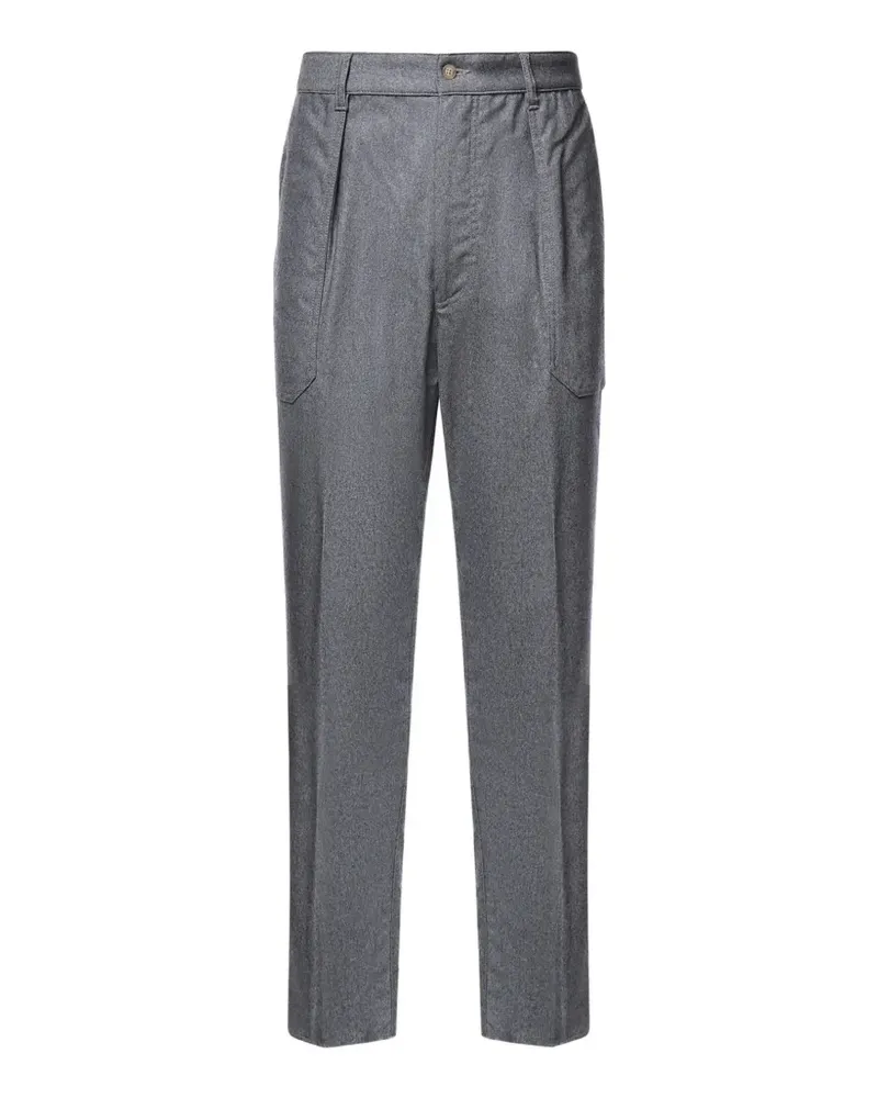 Eleventy Plissierte Jeans mit aufgesetzten Taschen - Grau Grau