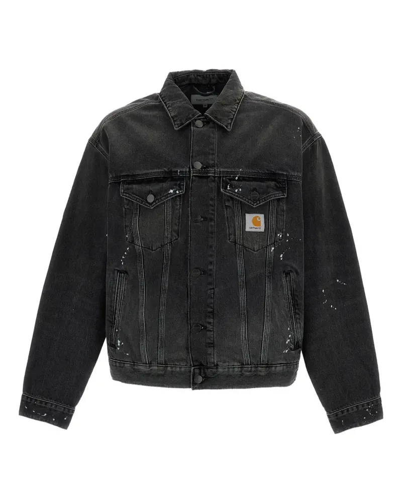 Carhartt WIP Helston denim jacket - Schwarz Schwarz