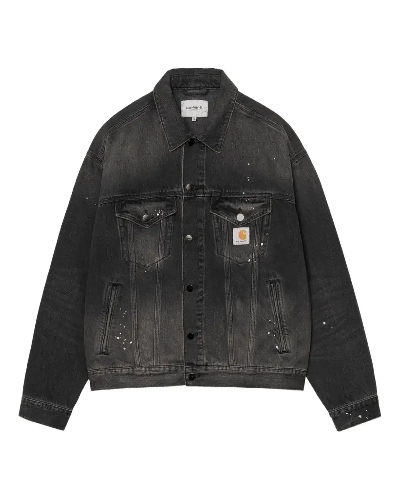 Carhartt WIP Helston denim jacket - Schwarz Schwarz