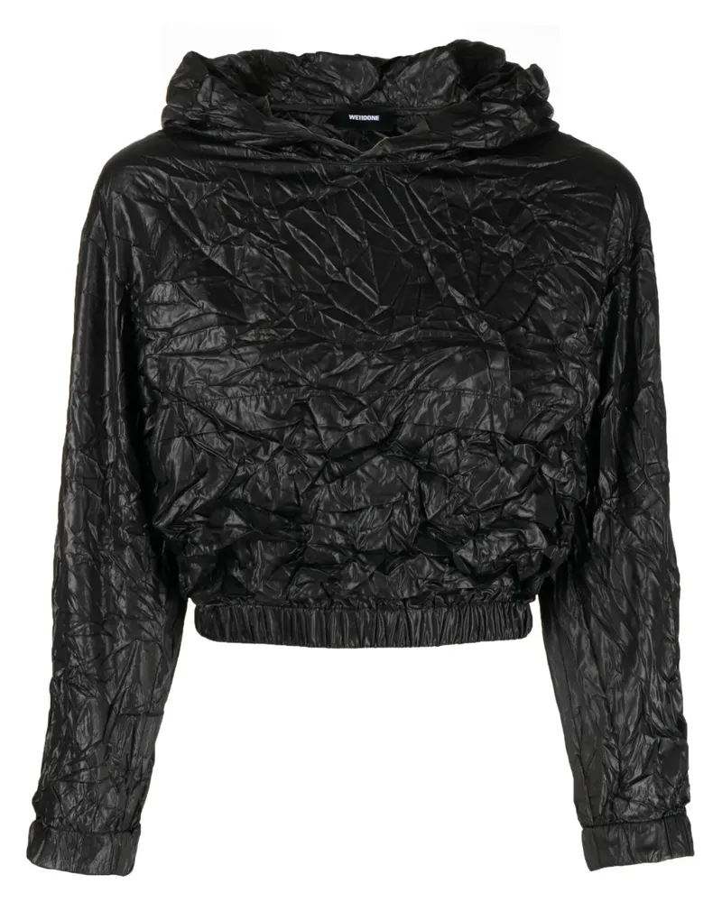 WE 11 DONE Cropped-Hose - Schwarz Schwarz