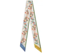 paisley-print silk scarf