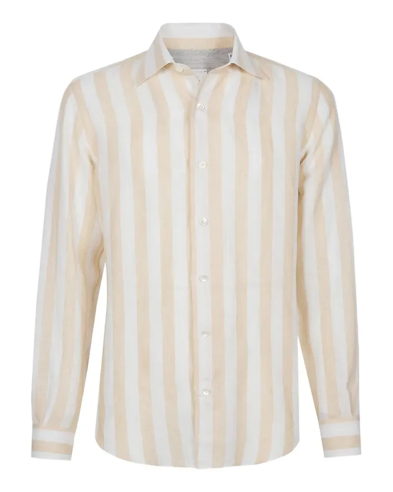 Eleventy Gestreiftes Hemd - Nude Nude