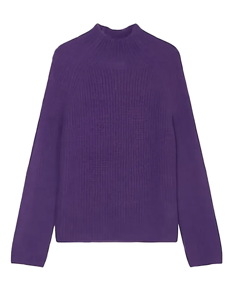 Marc O'Polo Strukturierter Rollkragenpullover - Violett Violett