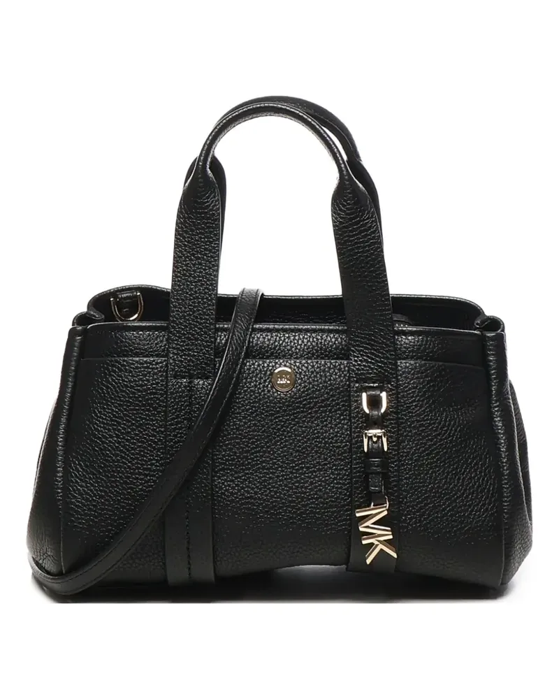 Michael Kors Romee Schultertasche mit Reißverschluss - Schwarz Schwarz