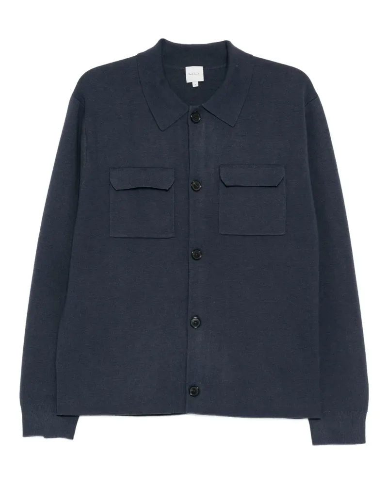 Paul Smith Gestricktes Hemd - Blau Blau