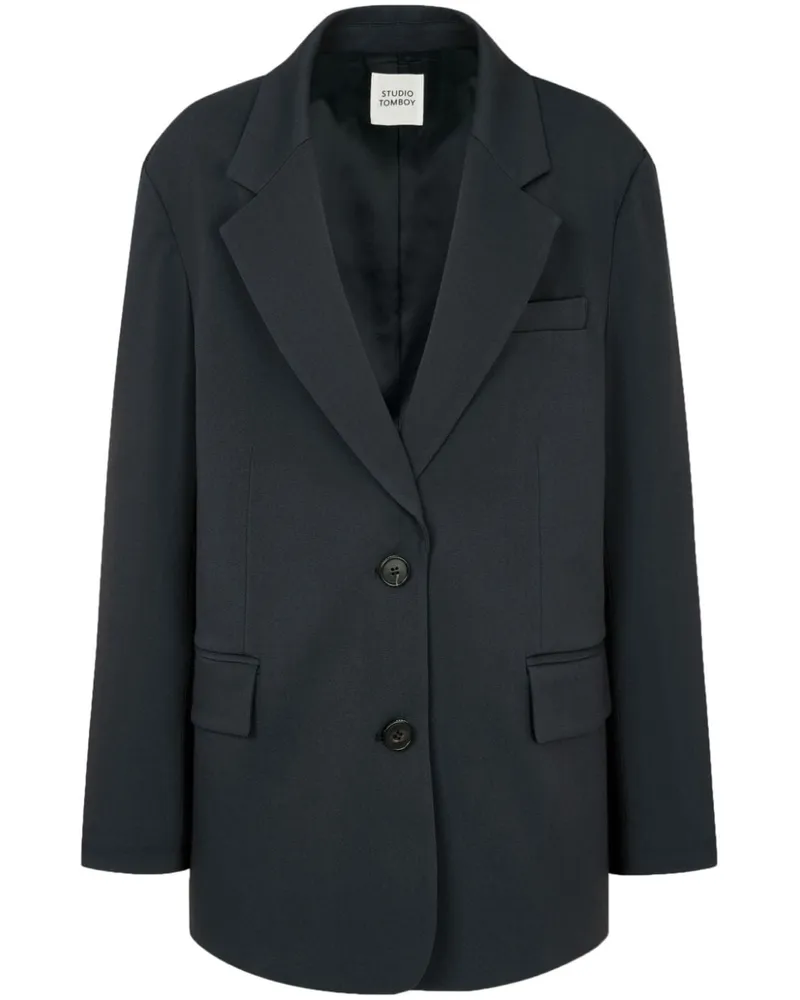 STUDIO TOMBOY Klassische Tweed-Jacke - Grau Grau