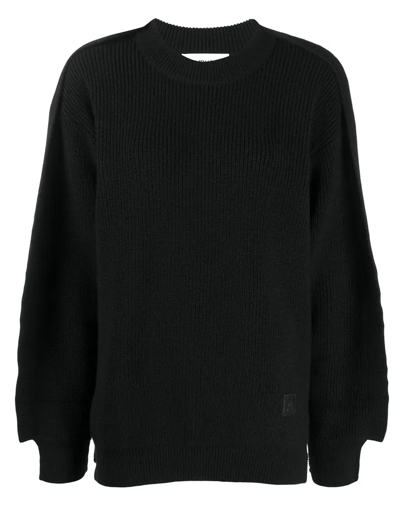 AMBUSH Gerippter Strickpullover - Schwarz Schwarz