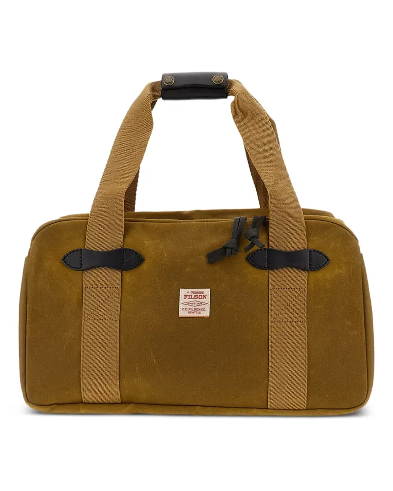 Filson Tin Cloth Reisetasche mit Logo-Patch - Braun Braun