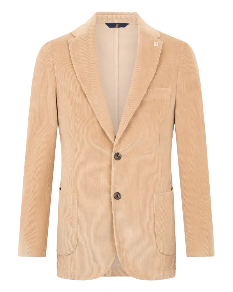 Brooks Brothers Sakko mit Cordstruktur - Nude Nude