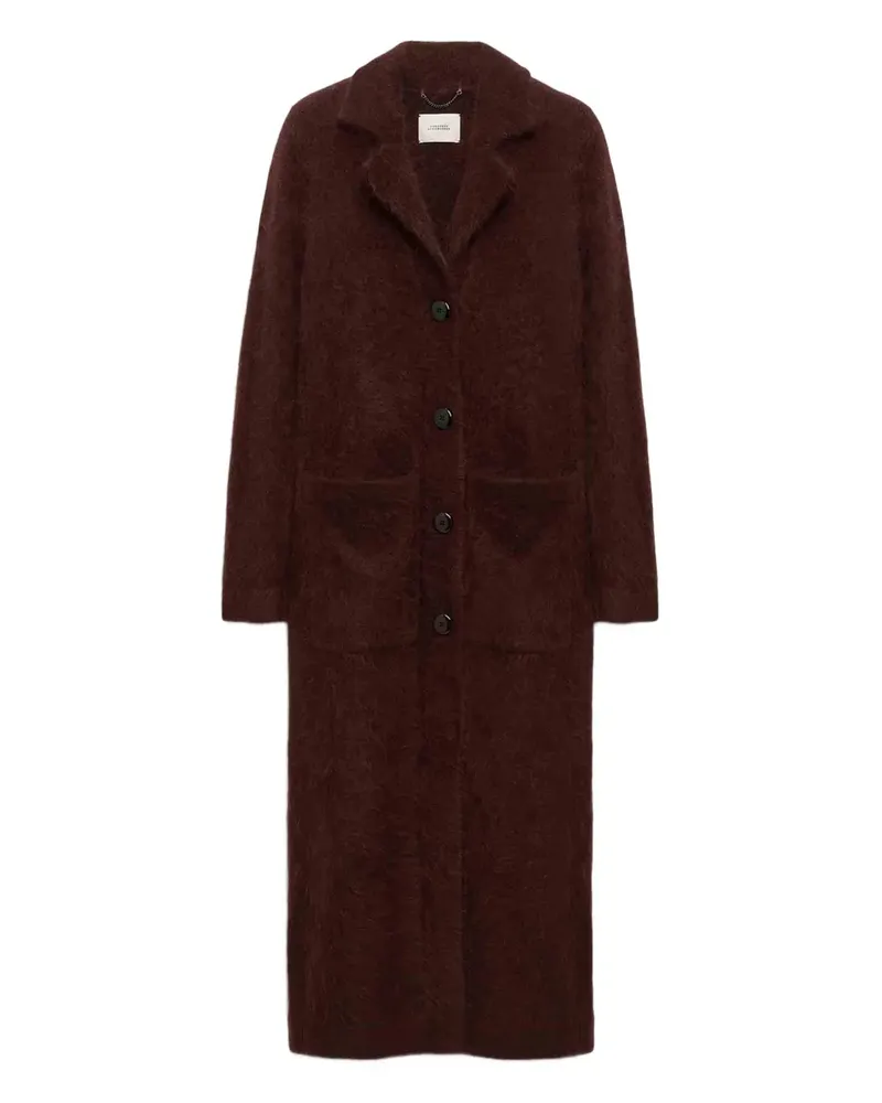 Dorothee Schumacher single-breasted long coat - Braun Braun