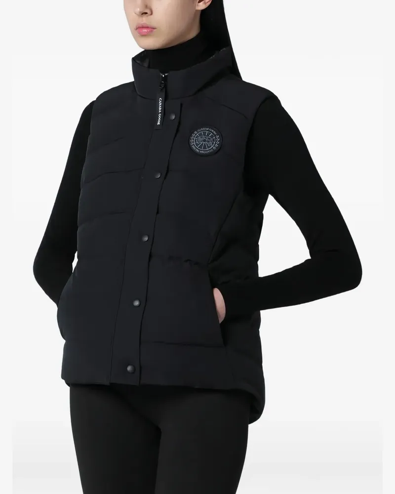 Canada Goose Gesteppte Freestyle Weste - Schwarz Schwarz