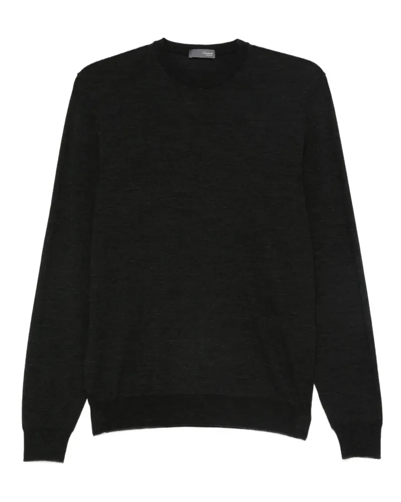 Drumohr  Pullover mit Rundhalsausschnitt - Grau Grau