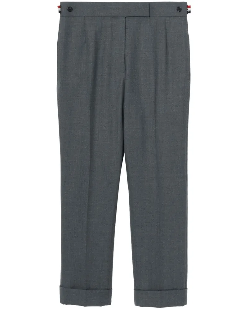 Thom Browne Hose mit geradem Bein - Grau Grau
