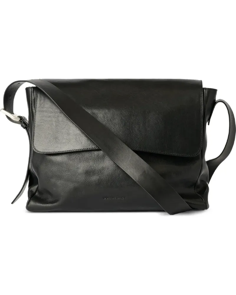 Our Legacy Große Schultertasche - Schwarz Schwarz