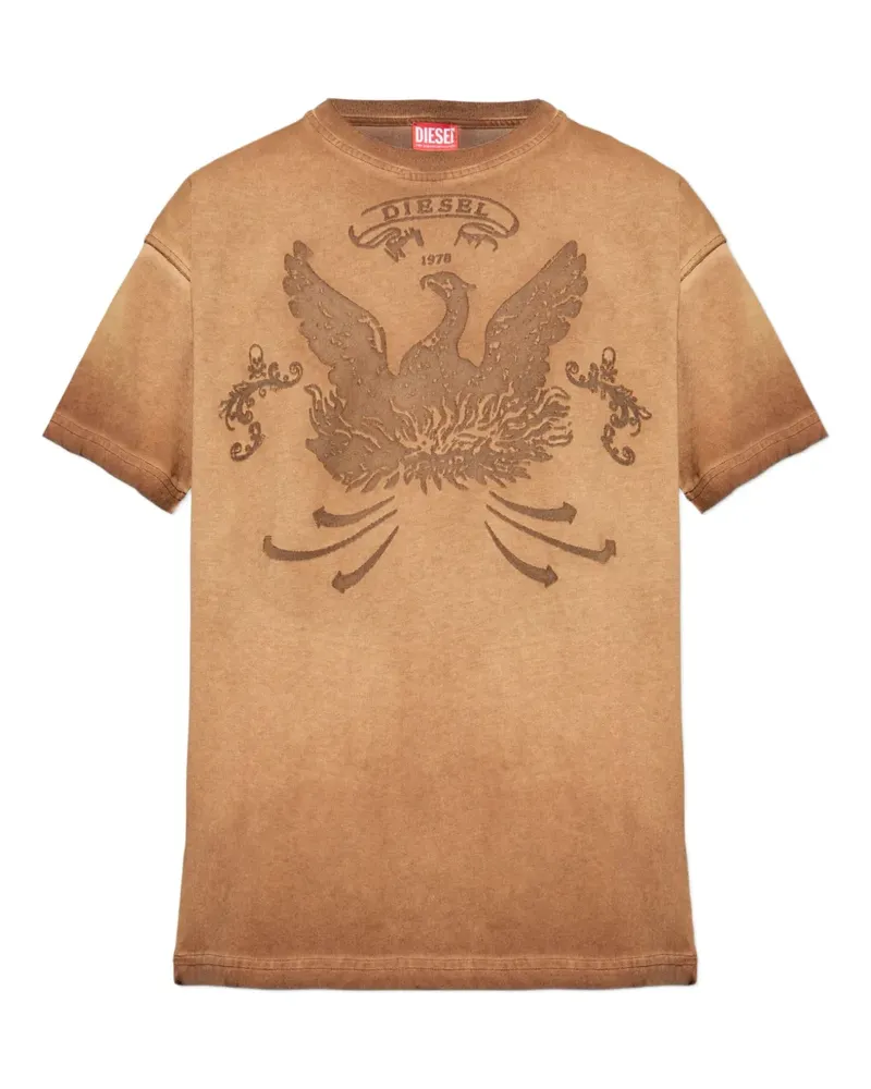 Diesel T-Norm-T9 T-Shirt - Nude Nude