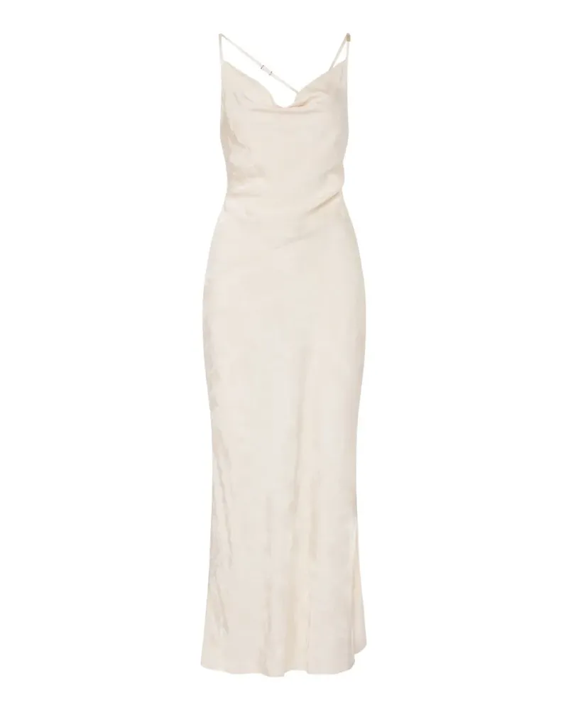 Liu Jo long jacquard dress - Nude Nude