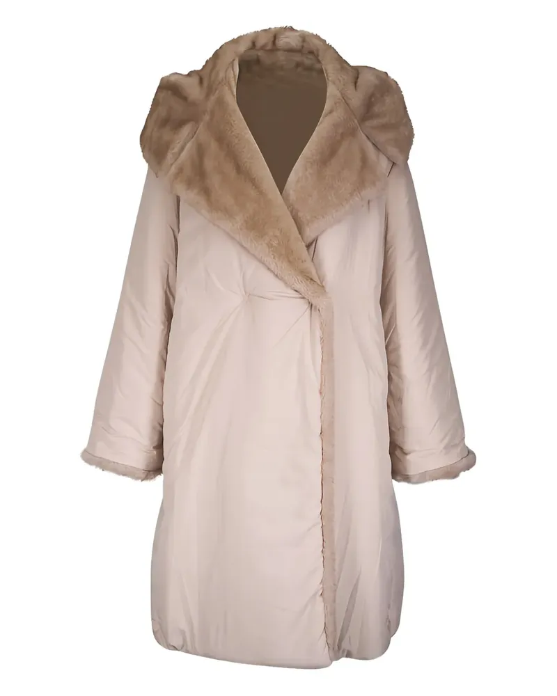 Antonelli Firenze Gavi hooded coat - Nude Nude