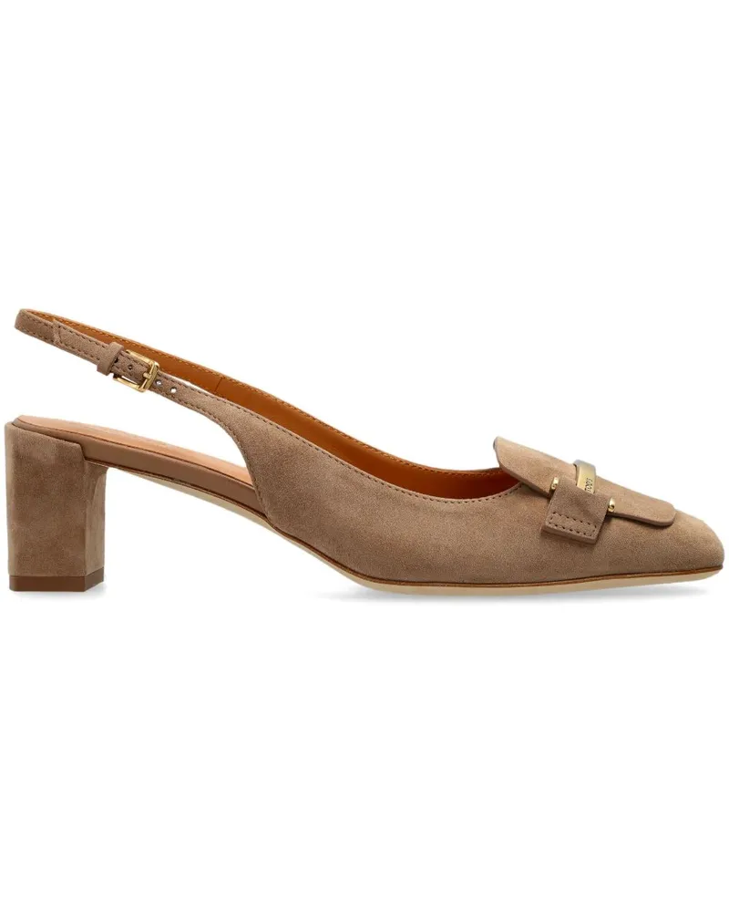 TOD'S Slingback-Pumps - Nude Nude