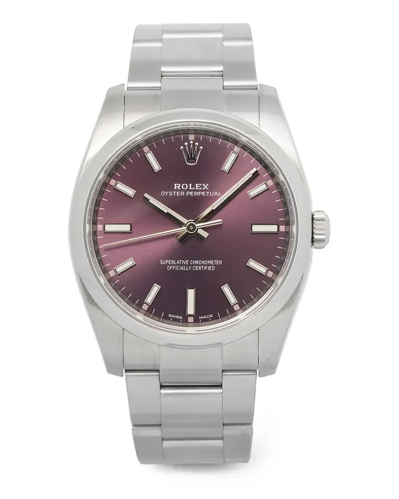 Rolex Oyster Perpetual Date Armbanduhr 34mm - Violett Violett