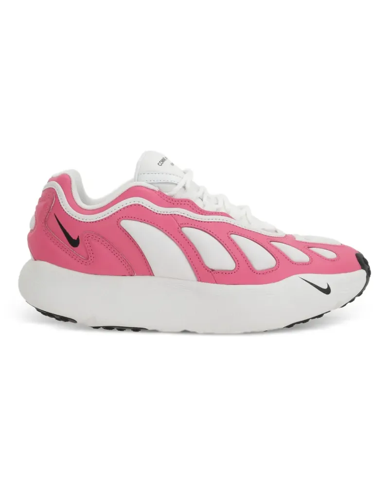 Nike x Comme de Garçons reflective low-top sneakers - Rosa Rosa