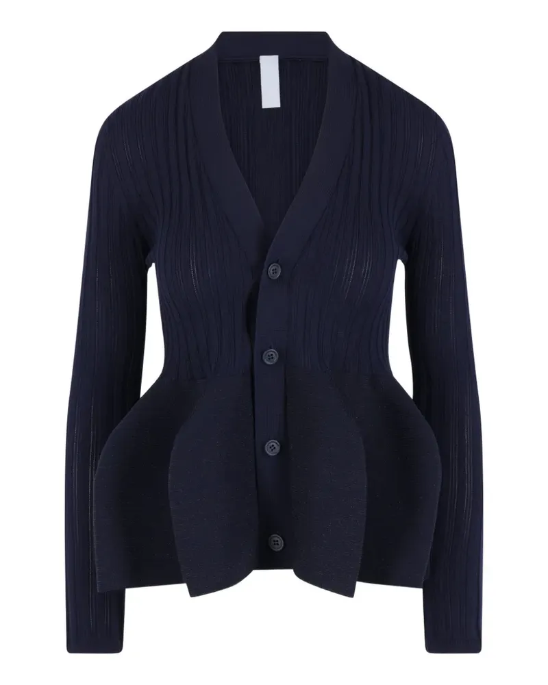 CFCL ribbed buttoned cardigan - Blau Blau