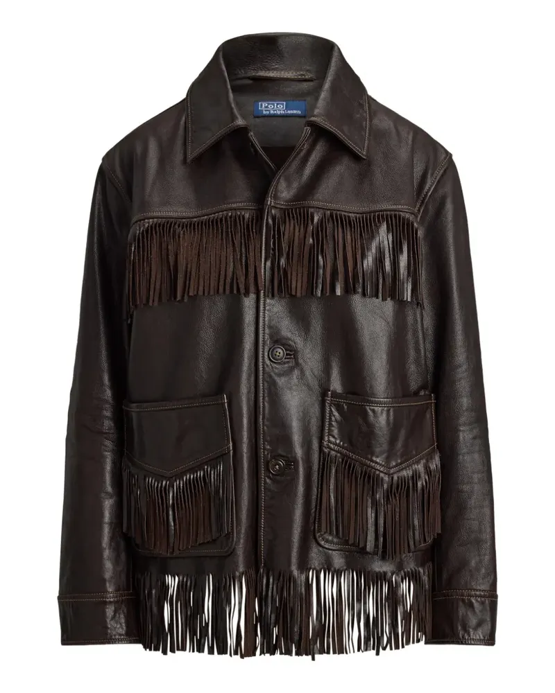Ralph Lauren Jacke mit Fransen - Braun Braun
