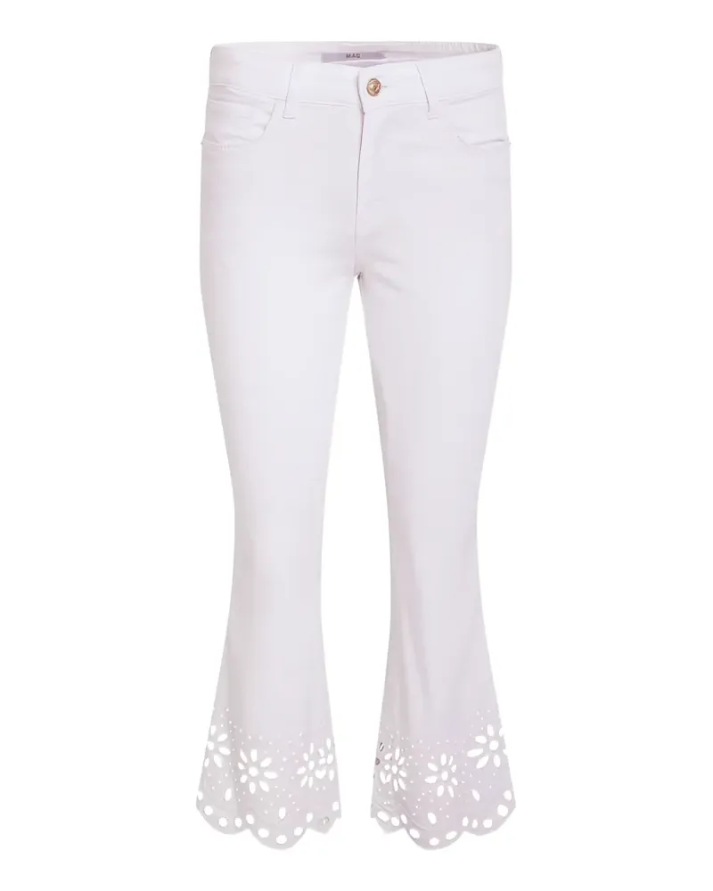 MAC Jeans Ausgestellte Jeans - Weiß Weiß