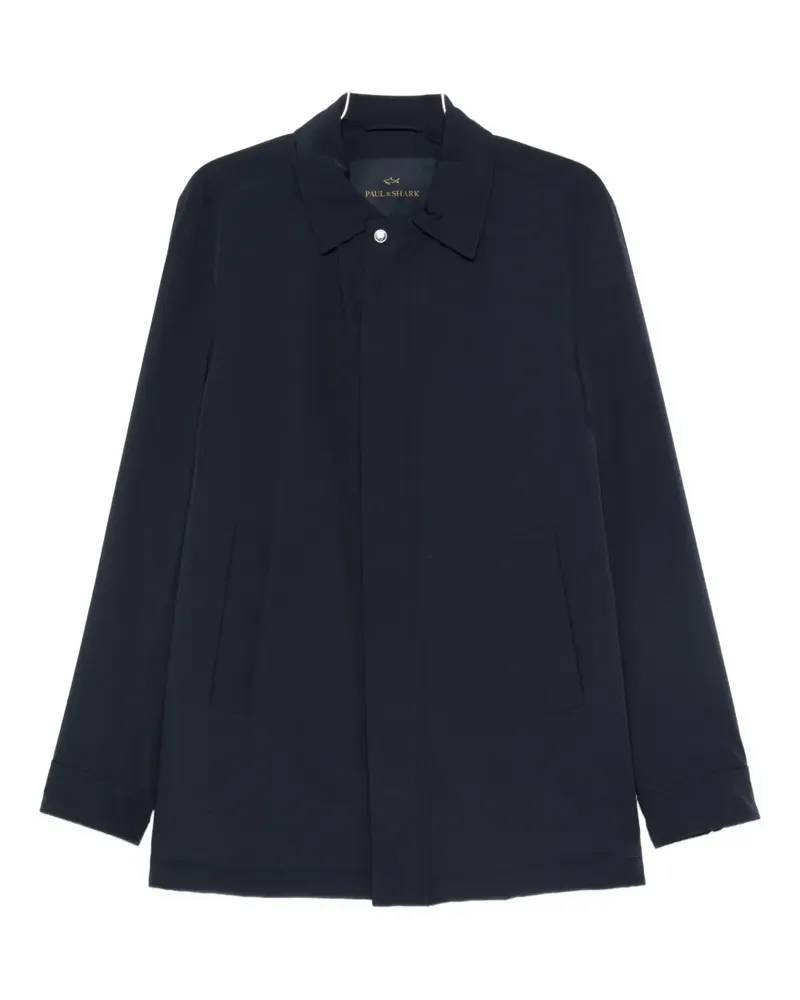 Paul & Shark x Loro Piana Mantel mit eingefassten Taschen - Blau Blau