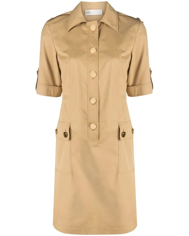Tory Burch Camp Minikleid - Nude Nude