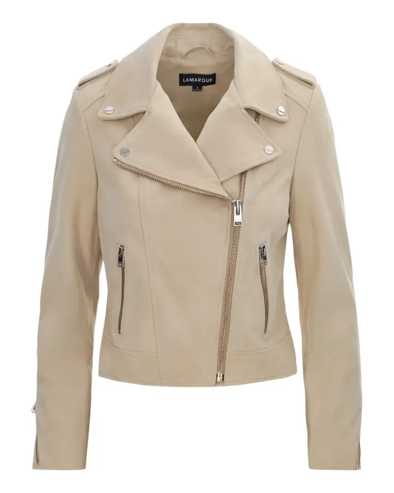 LAMARQUE Donna leather jacket - Nude Nude