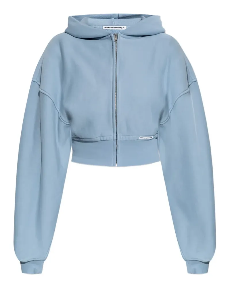 Alexander Wang Kapuzenjacke mit Reißverschluss - Blau Blau