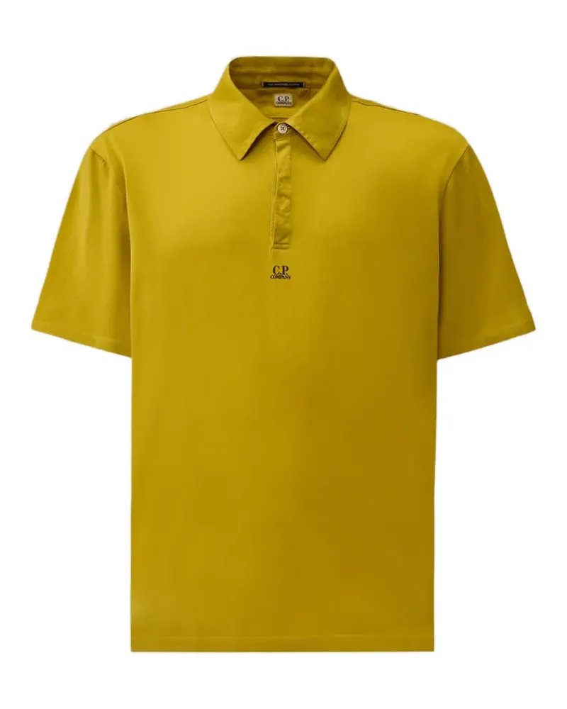 C.P. Company Poloshirt mit Logo - Gelb Gelb