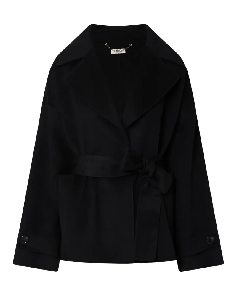 Liu Jo short wool coat - Schwarz Schwarz