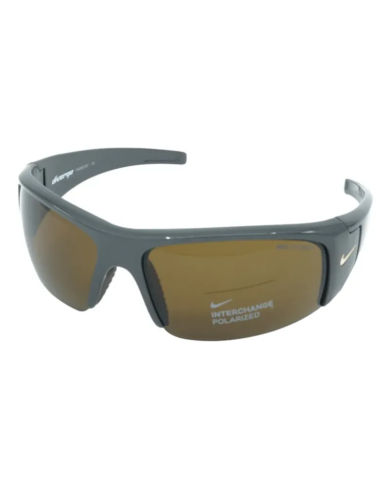 Nike Diverge P polarized sunglasses - Schwarz Schwarz