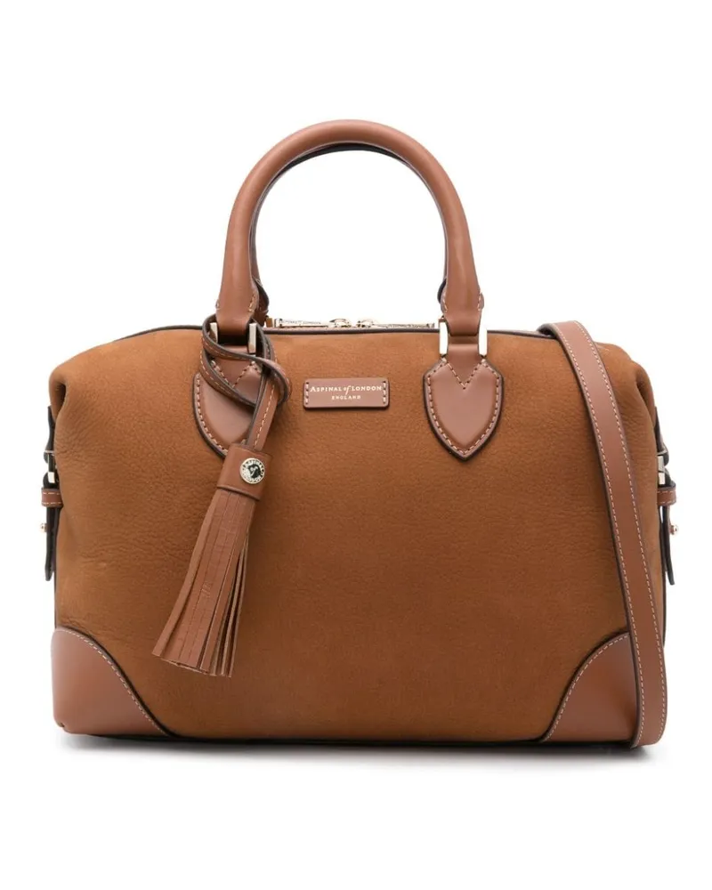 Aspinal of London Hudson Tote Bag Braun