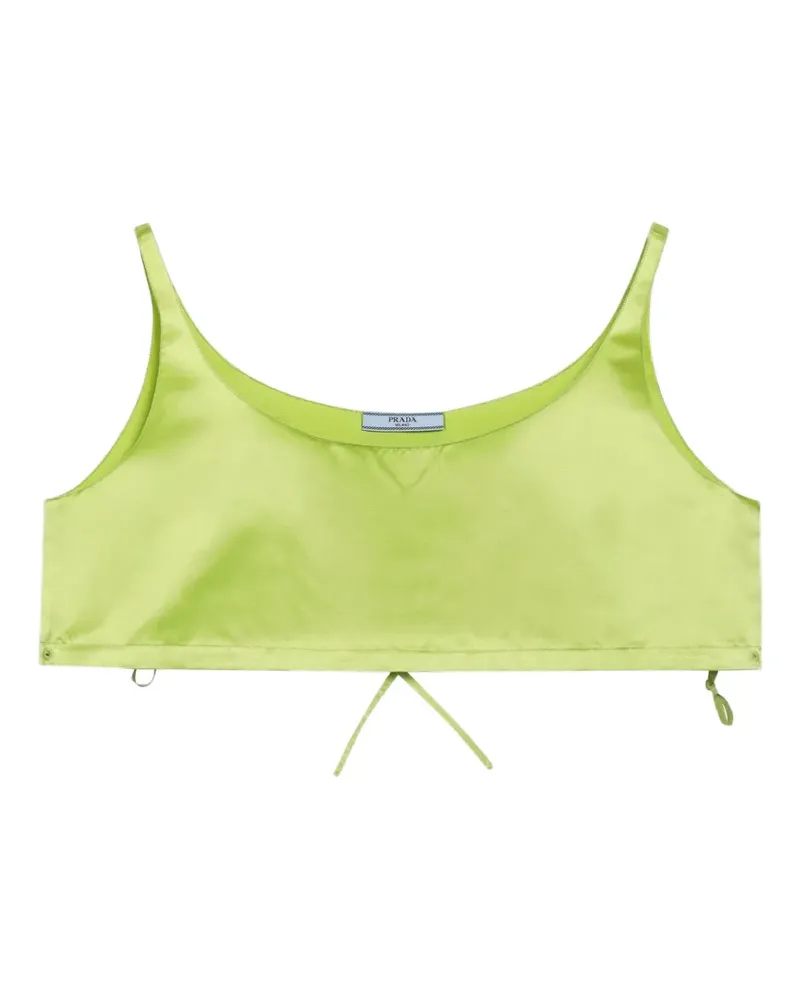 Prada duchesse crop top - Grün Grün