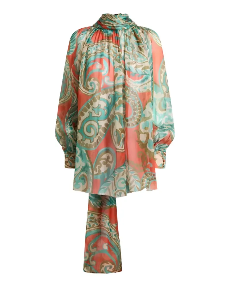 Etro Oberteil mit Paisleymuster - Orange Orange