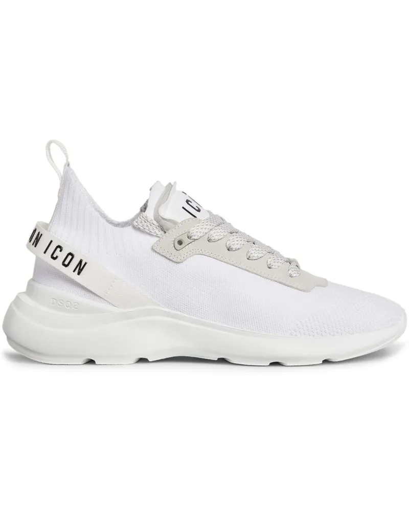 Dsquared2 Chunky Fly Sneakers - Weiß Weiß