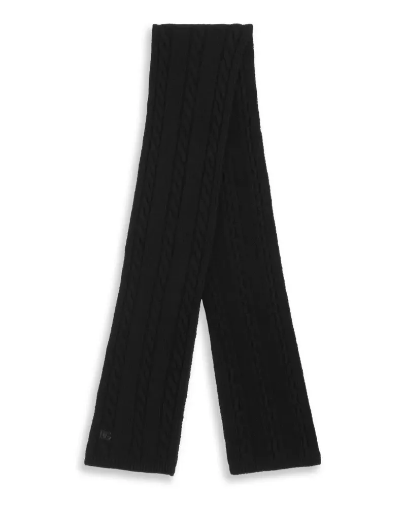 Dolce & Gabbana Gestrickter Schal - Schwarz Schwarz