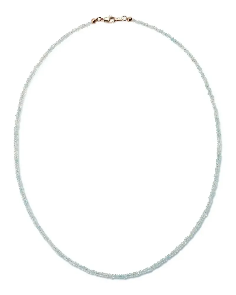 Lizzie Fortunato aquamarine bead necklace - Blau Blau