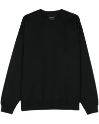 Y-3 Sweatshirt mit Rundhalsausschnitt Schwarz