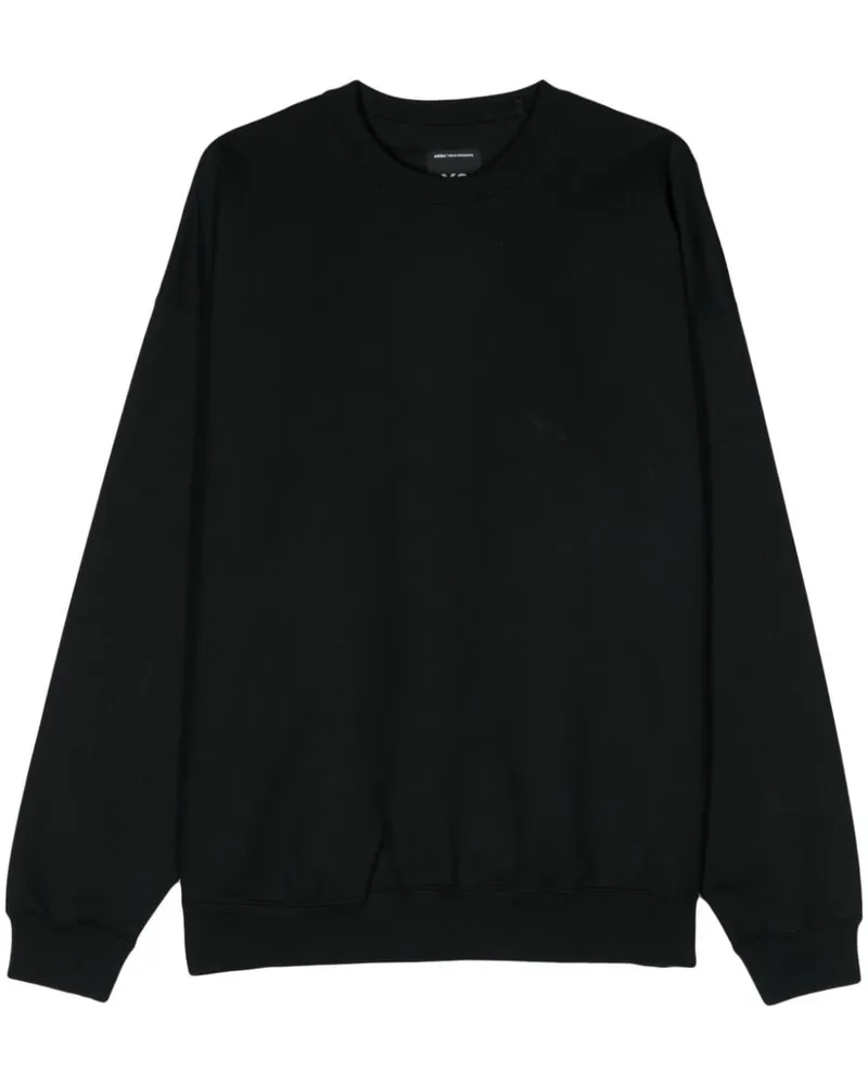 Y-3 Sweatshirt mit Rundhalsausschnitt - Schwarz Schwarz