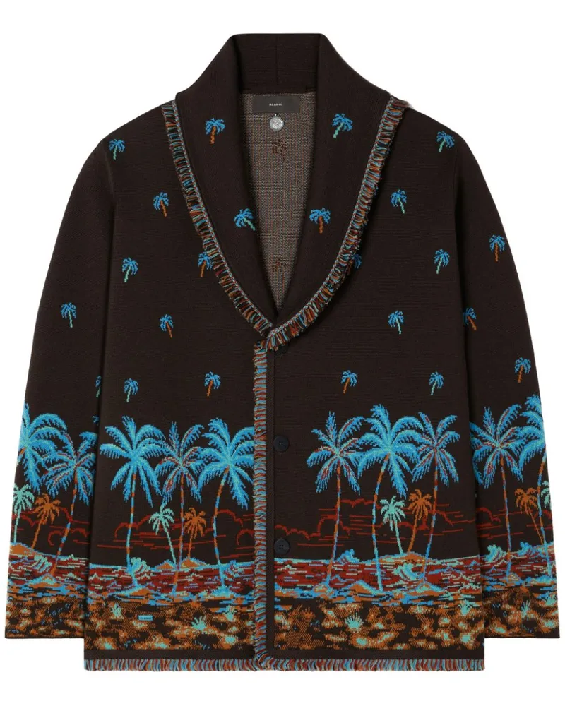 Alanui The Tale Of Hawaiian Cardigan - Braun Braun