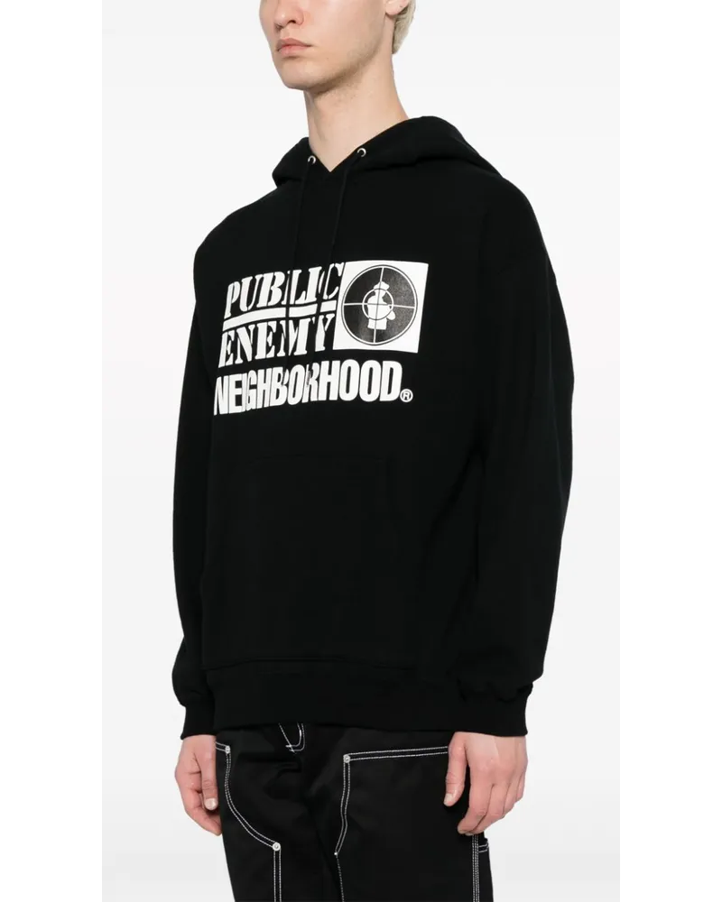 NEIGHBORHOOD♡ NH X PUBLIC ENEMY . SWEATPARKA LS NEIGHBORHOOD x PUBLIC ENEMY SWEATPARKA LS 聯名連帽T恤