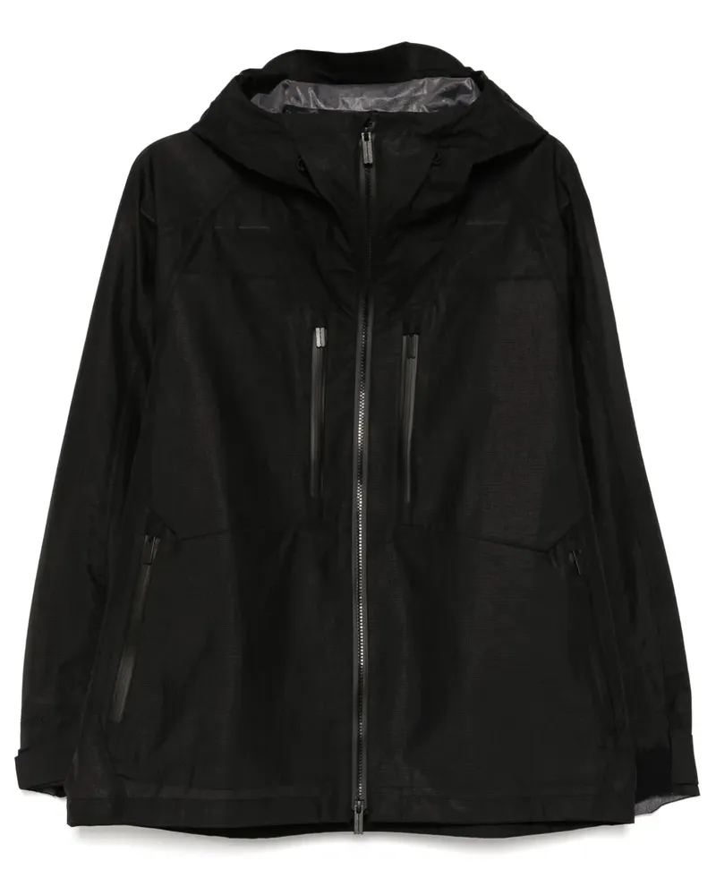 White Mountaineering Jacke mit Reißverschluss - Schwarz Schwarz