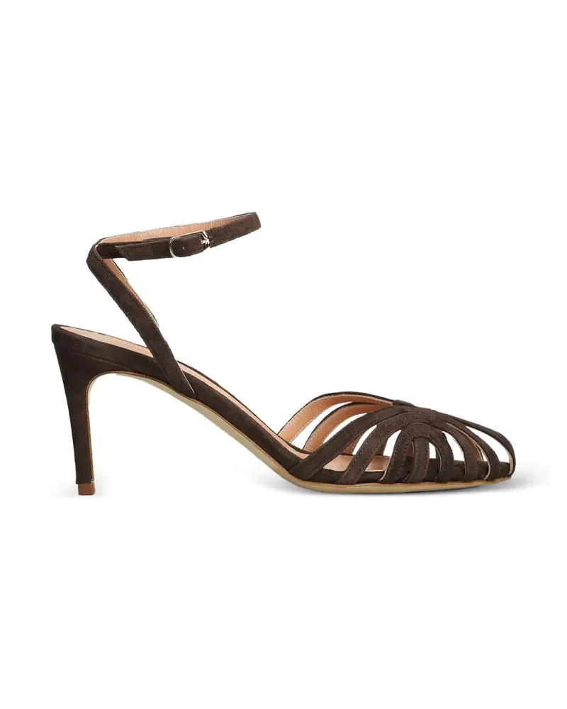 The Seller strappy cage-detail sandals - Braun Braun