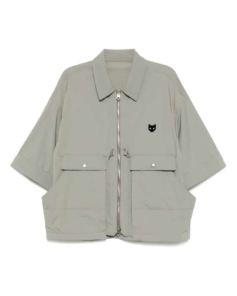 SONGZIO Jacke mit mehreren Taschen - Grau Grau
