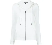 Hoodie mit Logo-Print - Weiß