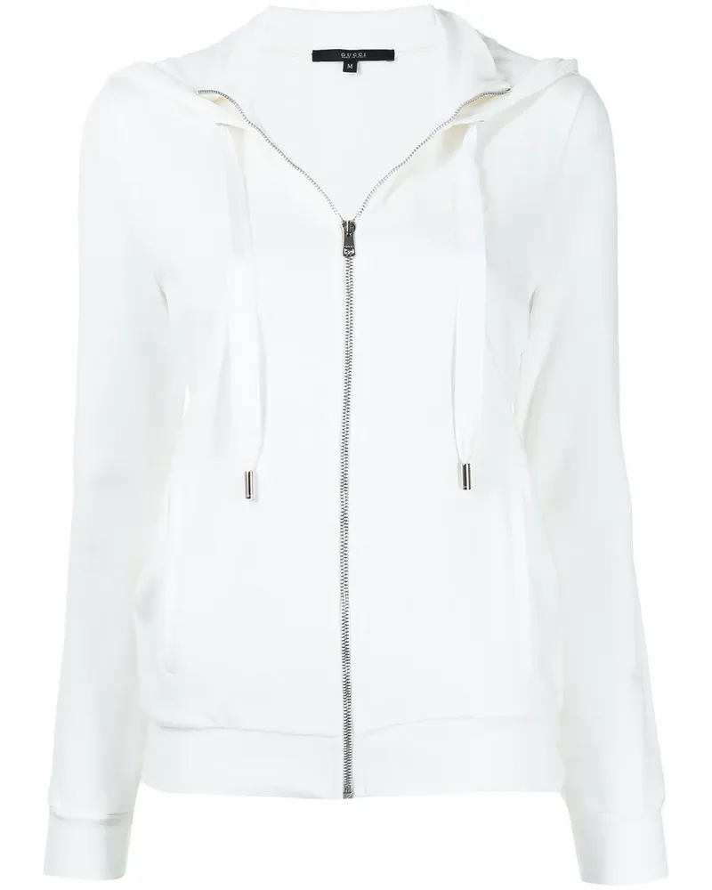 Gucci Hoodie mit Logo-Print - Weiß Weiß